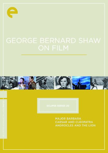 Eclipse Series George Bernard Shaw On Film Major Barbara Caesar
